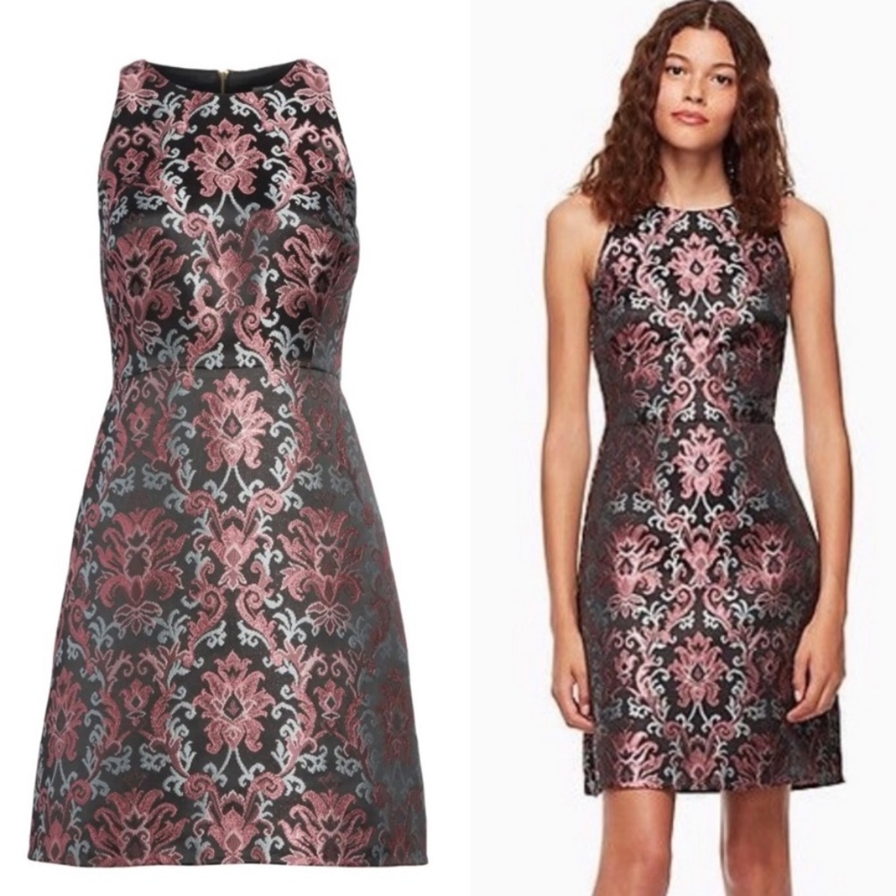 Beautiful metallic dress for holiday.